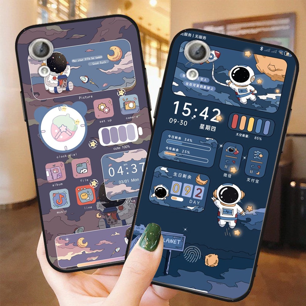 ốp lưng điện thoại huawei y6ii bộ hình vũ trụ chi bi mới