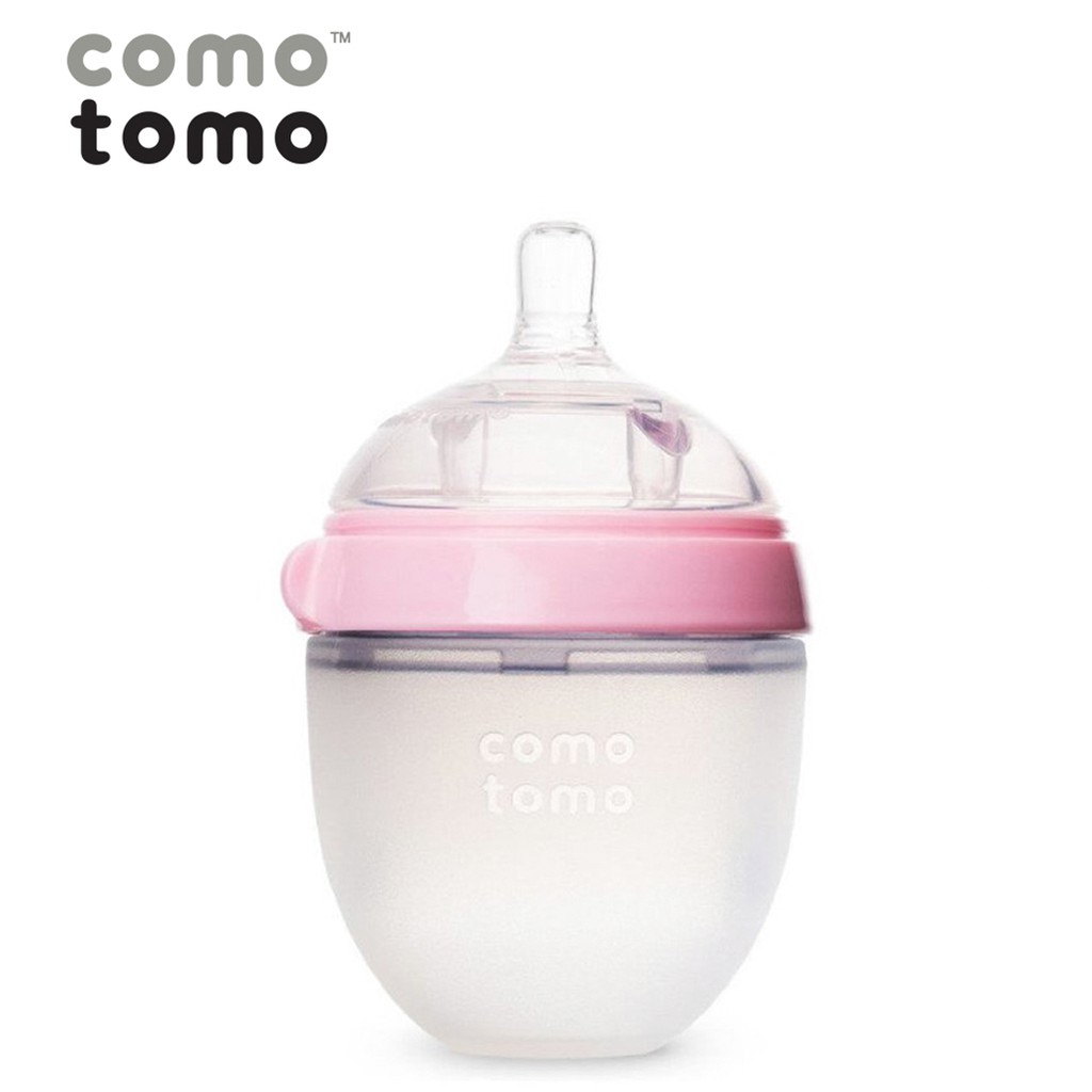 Bình sữa Comotomo 150ml đơn xanh/hồng