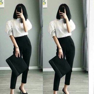 Quần Baggy Cạp chun sau