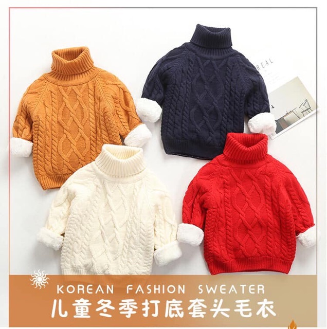 Áo len thừng của bé