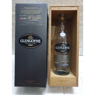 Vỏ chai Glengoyne 25 Years