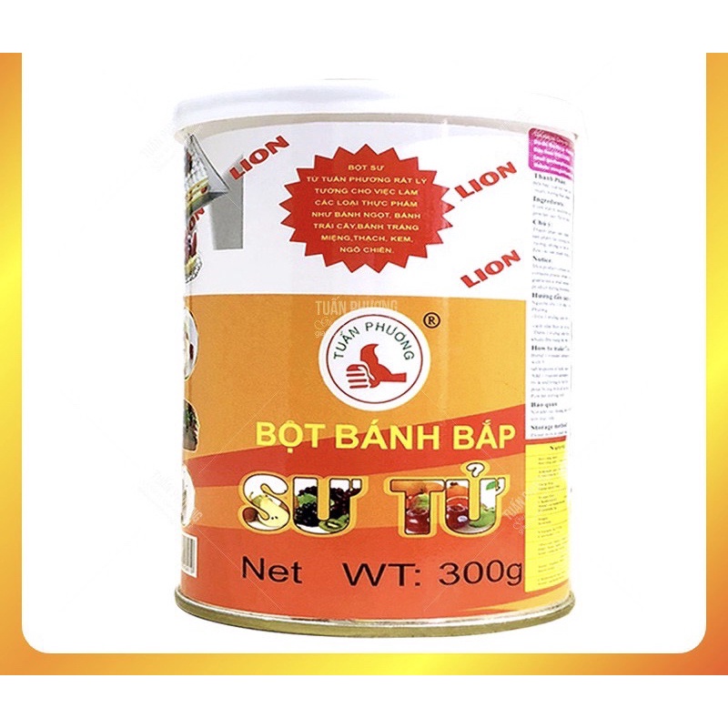 com bo  10 hộp sư tử lion 300gr tuấn phương