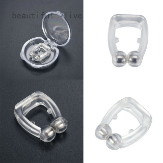 Bộ 3 Kẹp Mũi Silicon Chống Ngáy Khi Ngủ Kèm Hộp Đựng Ốp