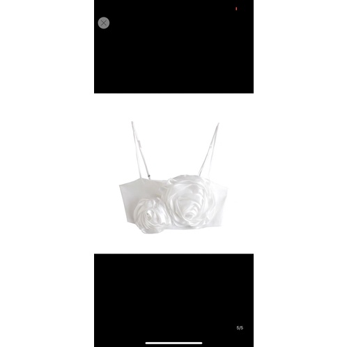 Áo quây Đính Hoa hai dây siêu xinh Hàng Thiết Kế