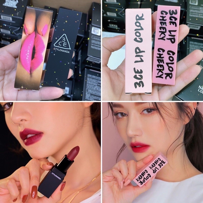 SON 3CE LIP COLOR 609 ĐỎ MẬN