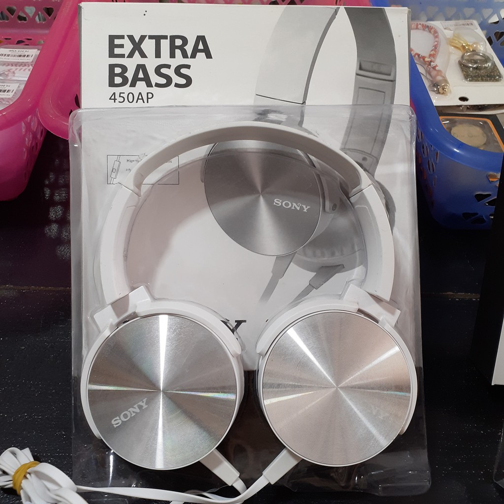 Tai Nghe Chụp Tai  ⚡️𝐅𝐑𝐄𝐄 𝐒𝐇𝐈𝐏⚡️ Có mix đàm thoa- Âm thanh hay -Tai Nghe headphone Extra Bass 450AP - BH 6 Tháng