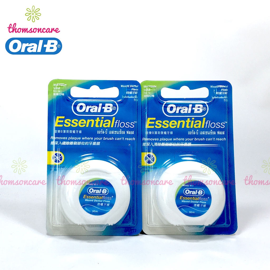 Chỉ nha khoa Oral B - Làm sạch chân răng - Chỉ kẽ răng nhập khẩu từ Ireland bởi tập đoàn P&amp;G