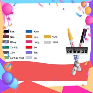 Bút sơn công nghiệp Uni paint Marker px21 nét nhỏ