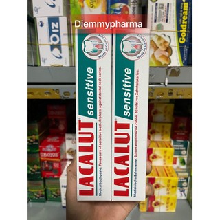 Kem đánh răng Lacalut sensitive cho răng nhạy cảm