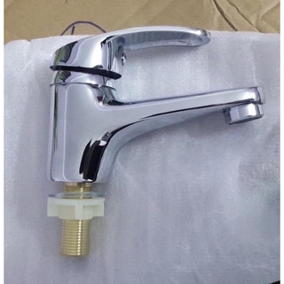 Vòi rửa mặt lạnh, vòi chậu lavabo 1 đường nước lạnh hàng đồng loại đẹp