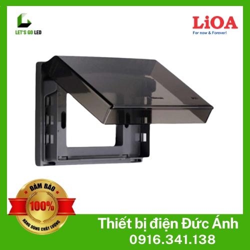 💥Chính Hãng💥 Mặt chống nước ,che mưa loại ngang, dọc LiOA - Mặt che ổ điện ngoài trời