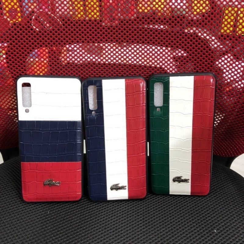 Ốp lưng samsung A750 , A7 (2018) dẻo vân da