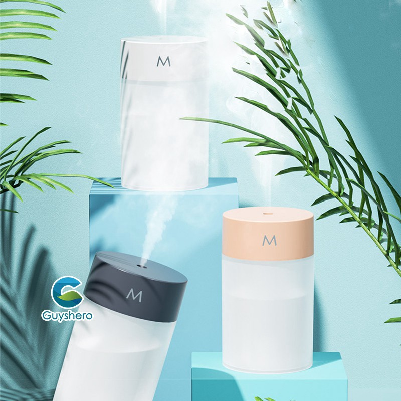 Máy phun sương mini khếch tán hương thơm và tạo độ ẩm có đèn độc đáo - GDAH
