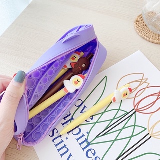 Túi đựng bút pop it silicon mềm