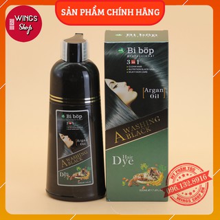 🛑FreeShip🛑Dầu Gội Đen Thảo Dược BiBop | Gội Là Đen Tóc,Phủ Đen Tóc Tinh Chất Thảo Dược ⚜️Hàng Chính Hãng⚜️