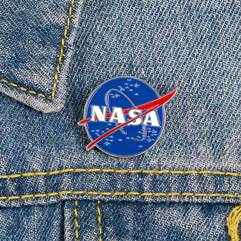Pin cài áo huy hiệu NASA CATSA hàng không vũ trụ - GC355