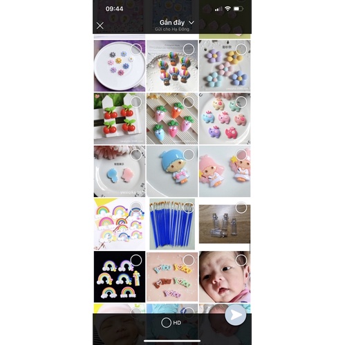 Phụ kiện DIY trang trí khung in dấu chân tay, hình dáng cute, bộ in dấu chân tay cho bé