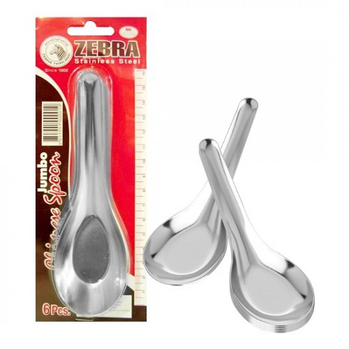 Bộ 6 Muỗng Inox 304 Cao Cấp Zebra Nhiều Size _ Nhập Khẩu Thái Lan