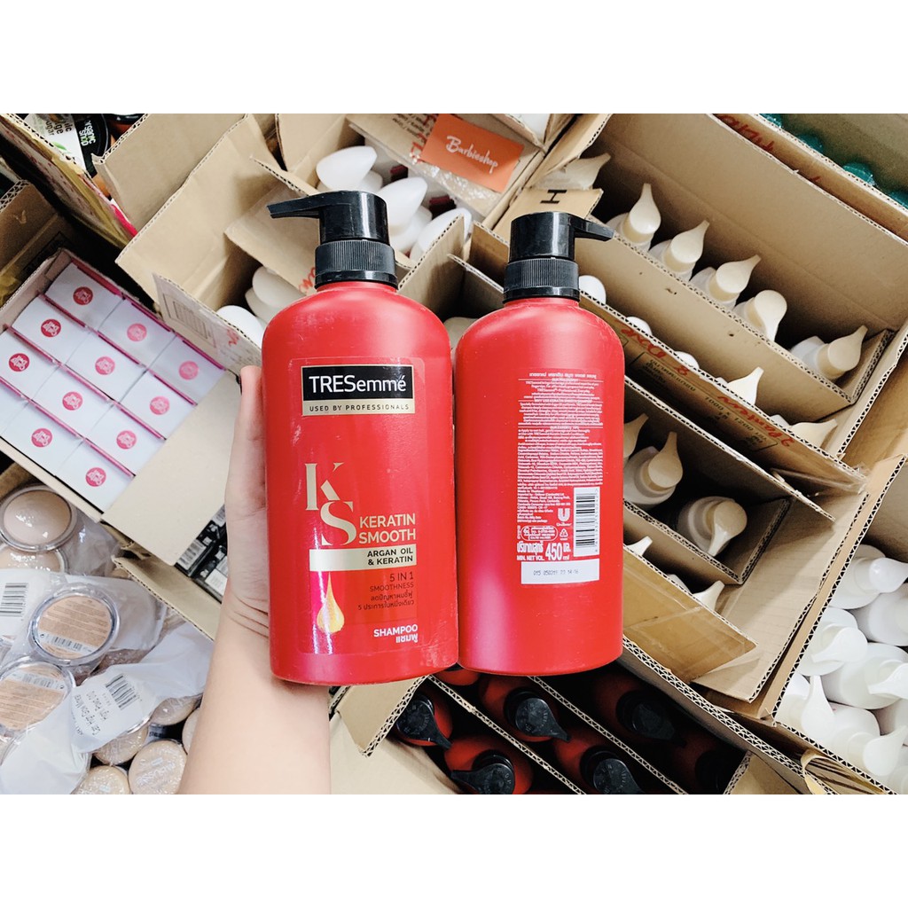 Dầu Gội + Dầu Xả TRESEMME  Thái Lan 450ml