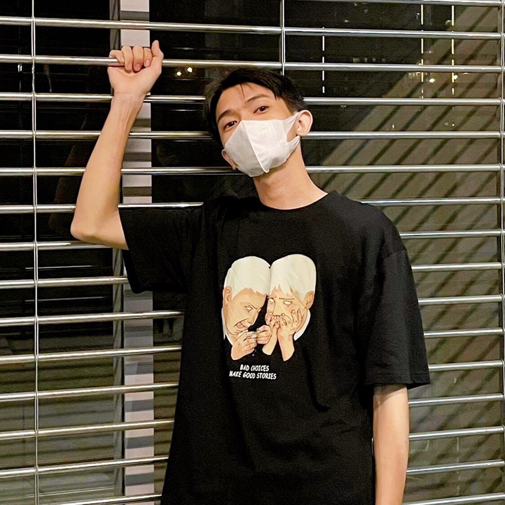 Áo Thun Unisex From Rộng, Chất liệu Cotton 100% vải mềm mịn, co giãn 4 chiều thoáng mát