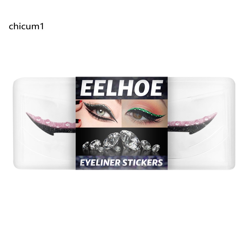 Miếng dán trang trí kẻ mắt đính đá giả độc đáo
 | BigBuy360 - bigbuy360.vn