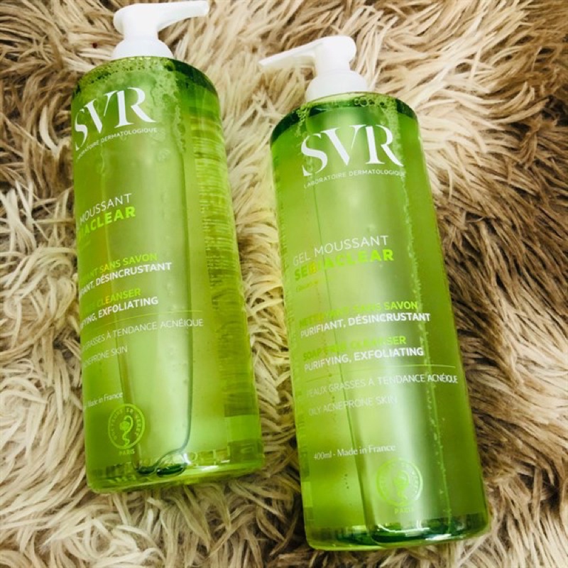 Sữa Rửa Mặt SVR Sebiaclear Gel Moussant 400ml Gel Rửa Mặt SVR