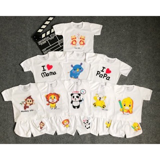 Set combo 5 bộ đồ cho bé, đồ em bé