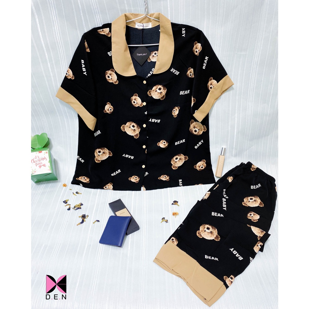 ĐỒ BỘ MẶC NHÀ _ TAY NGẮN QUẦN DÀI_PIJAMA LỤA | BigBuy360 - bigbuy360.vn