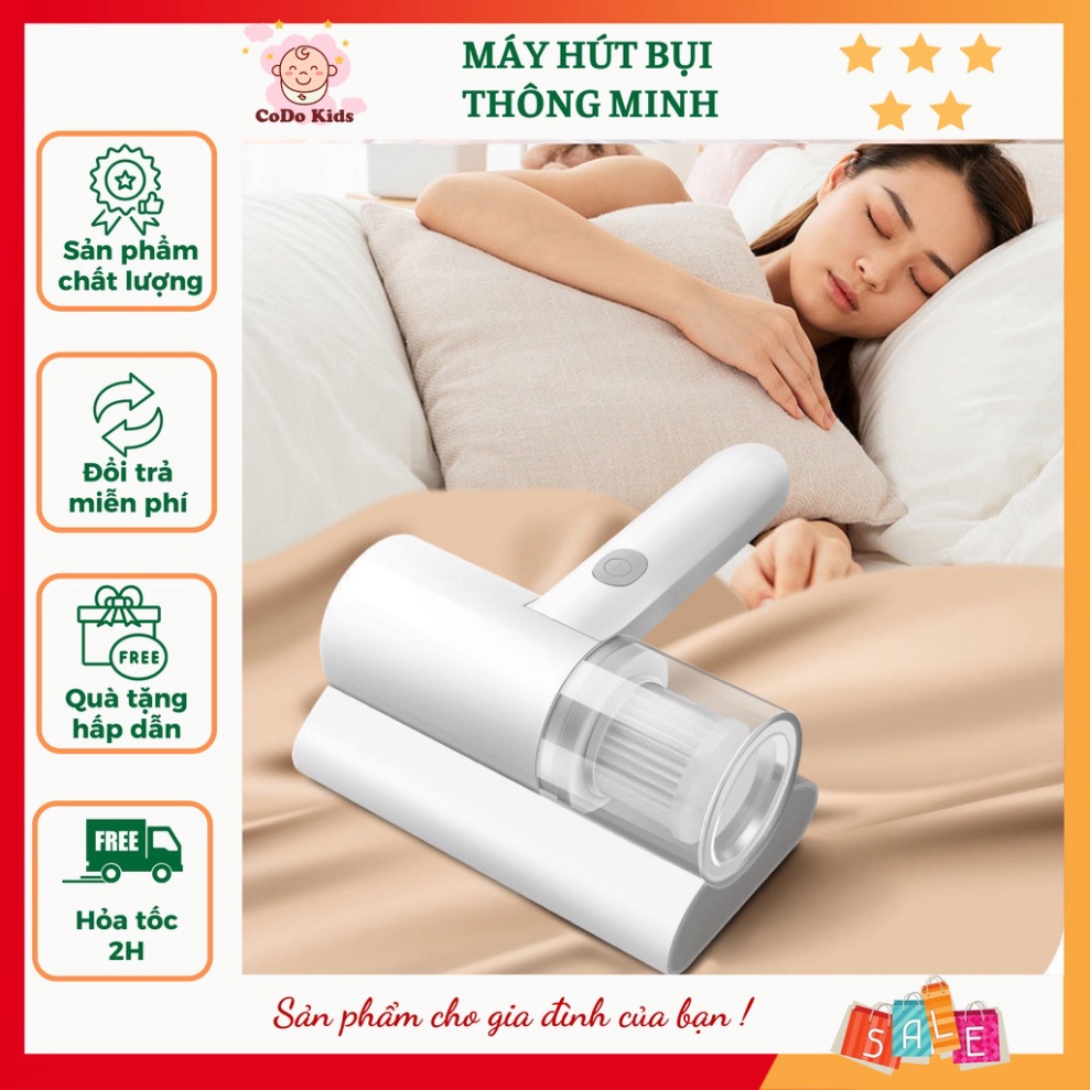 Máy Hút Bụi Giường Đệm Diệt Khuẩn UV Chuyên Dụng Hút Bụi Vệ Sinh Giường Đệm Chăn Ga Ghế sofa