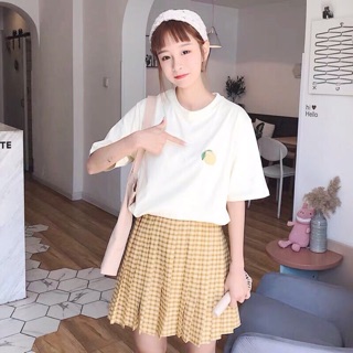 SET HÀN QUỐC PHÔNG THÊU CHÂN VÁY KẺ