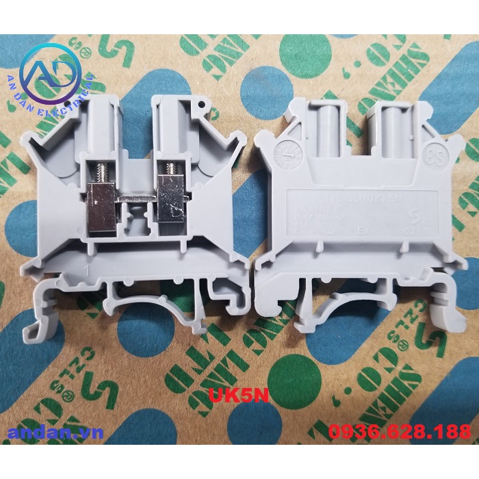 Cầu đấu dây UK UK2.5B UK3N UK5N UK6N UK10N , E/UK, D-UK2.5BG D-UK3/10, FBI 10-5, FBI 10-6, UKK3, UKK5