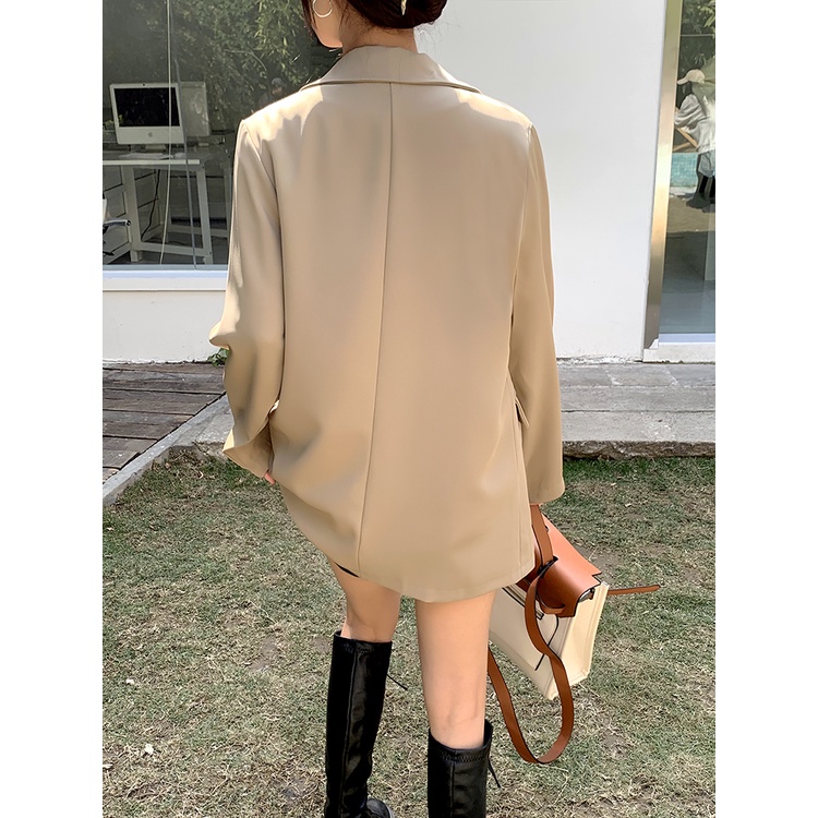 Áo Khoác Dáng Rộng Thiết Kế Mới Thời Trang Mùa Thu Dành Cho Nữ