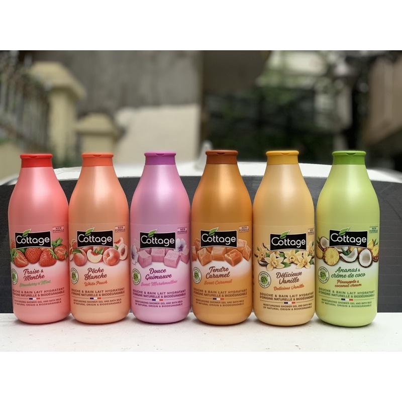 Sữa tắm Cottage của Pháp 750ml