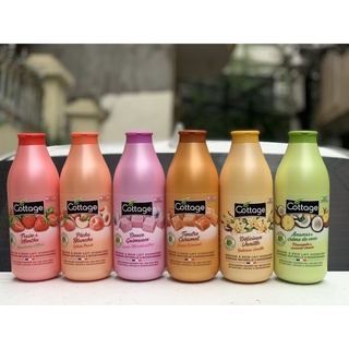 Sữa tắm Cottage của Pháp 750ml ( nhiều mùi )
