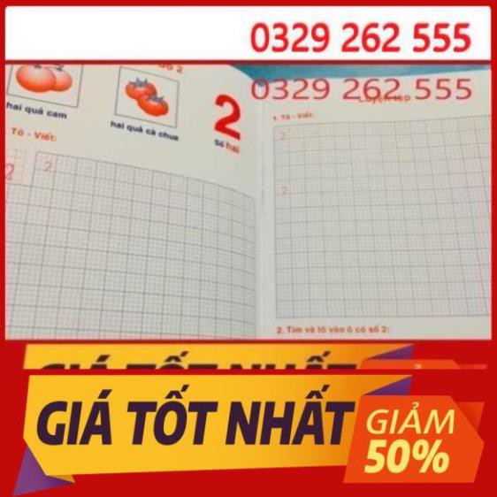 Bé làm quen với chữ số và phép tính( chuẩn bị cho bé vào lớp 1)