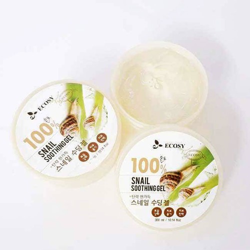 Gel Dưỡng Da Ốc Sên Ecosy 100% Snail Soothing Gel (300ml)