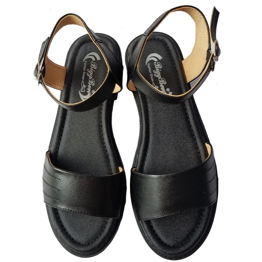 Giày Sandal Nữ Da Bò BIGBEN GCG59