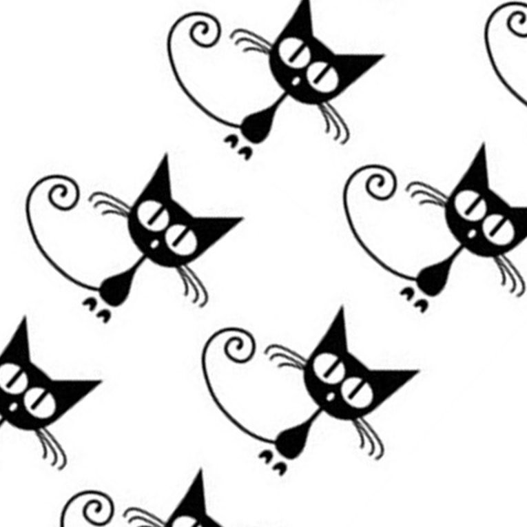 #cz English Cat Pentagram Diamond Harajuku Personality Cute Tattoo Sticker Qs-001