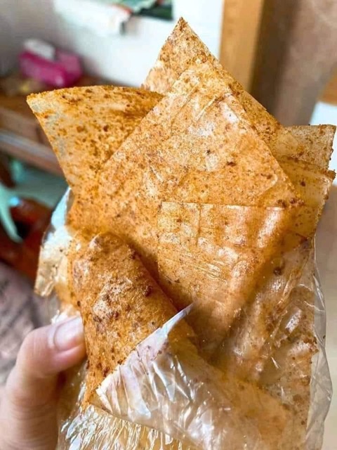 Bánh tráng muối Nhuyễn xì ke