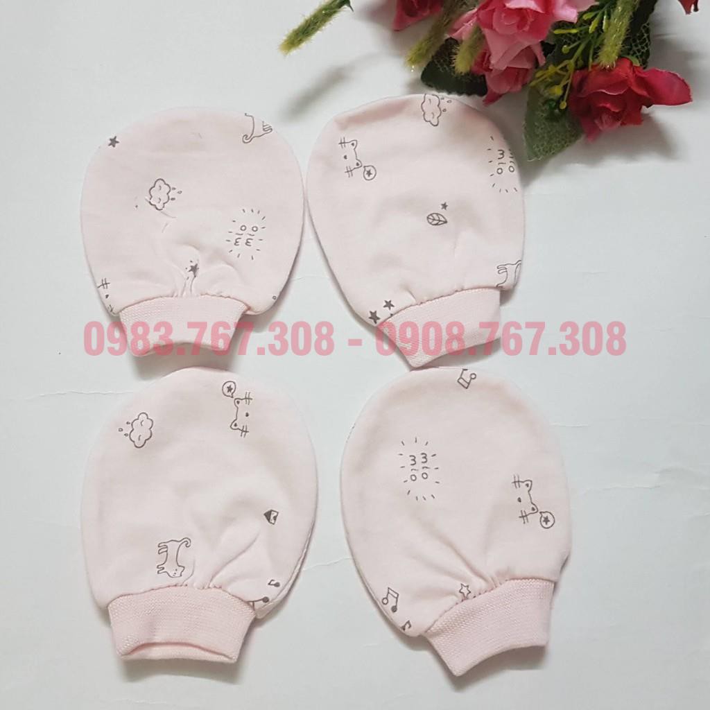 Sét 2 Đôi Bao Tay MioMio Cotton Cho Bé Sơ Sinh (2 Đôi Bao Tay Mio / 1 Gói) - MIO Việt Nam - BTT00132