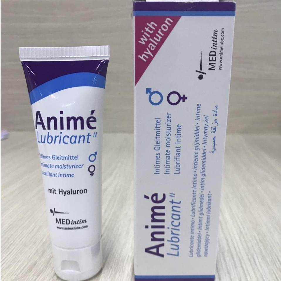 Gel bôi trơn cao cấp của Đức Anime tuýt 50ml