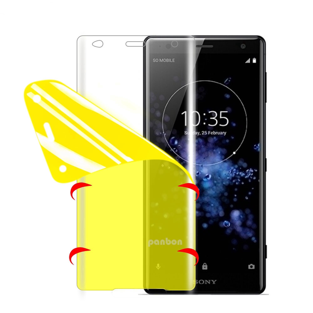 Miếng Hydrogel 7D bảo vệ toàn màn cho Sony Xperia XA X/XP XZ/XZ1/XZ2 Compact/Premium X Performance Xperia 1 10 Plus