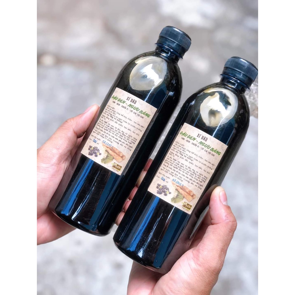 Xì Dầu Đậu Đen Ngưu Bàng Chai 500ml