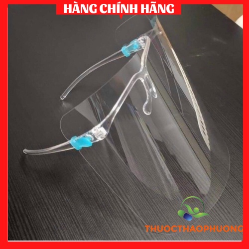 Kính chắn giọt bắn trong suốt thời trang phòng chống Covid ,nhẹ nhàng tiện dụng(gồm gọng kính và tấm chắn)