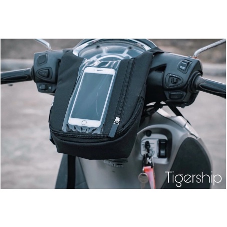 Túi đựng điện thoại treo đầu xe chống nước tuyệt đối, cảm ứng điện thoại tốt