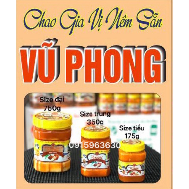 CHAO VŨ PHONG - CHAO MÔN-CHAO ĐẬU NÀNH (hủ 350g)