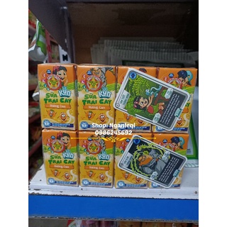 Thùng 48 Hộp Sữa Kun Dâu, Cam, Lúa Mạch 110ml
