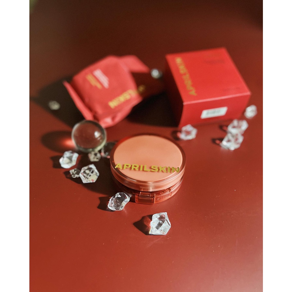 Phấn Nước Che Phủ Hoàn Hảo, Ẩm Mịn APRILSKIN Hero Cushion SPF 50+/PA ++++ 12g