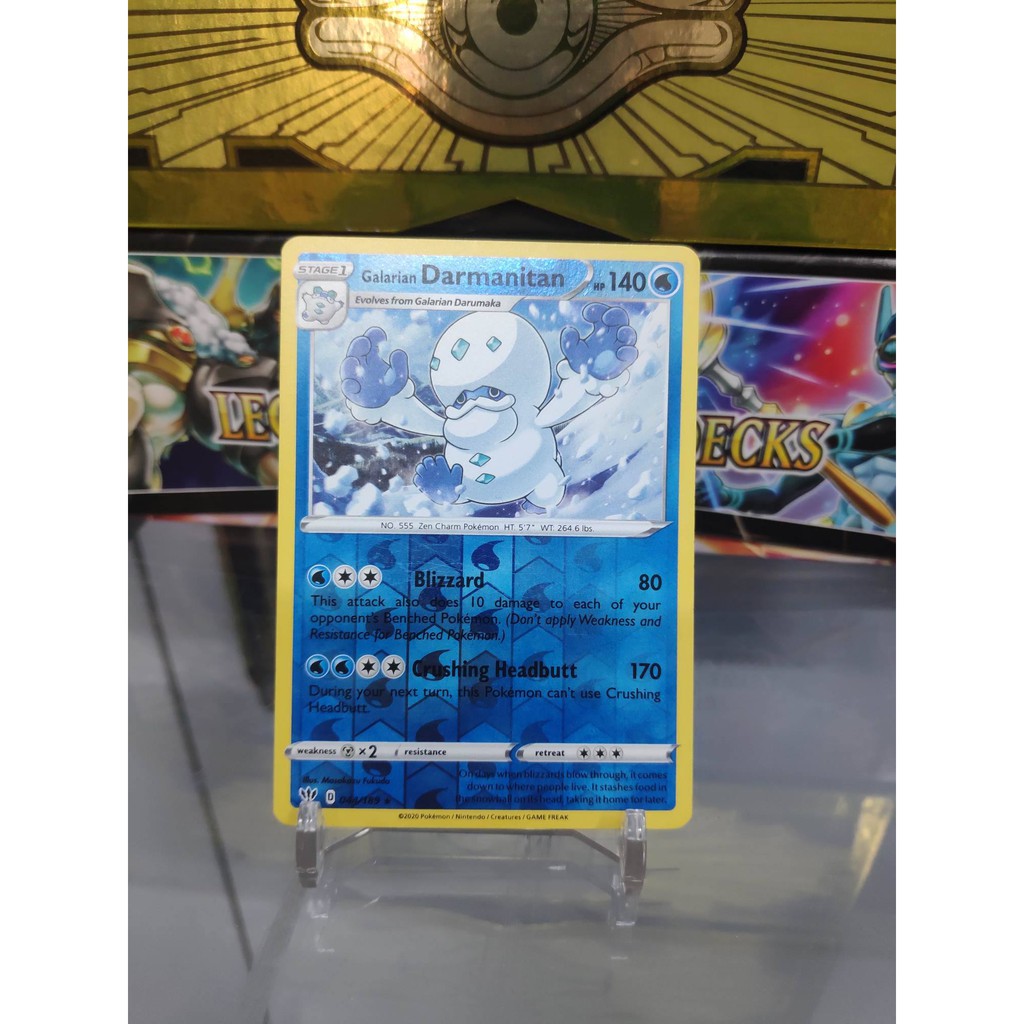 [ Dưa Hấu Yugioh ] Lá bài thẻ bài Pokemon Darmanitan