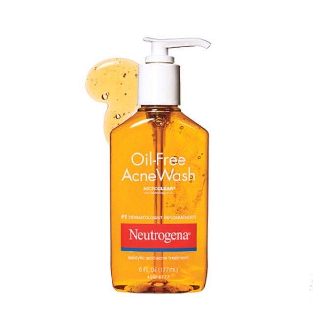 Sữa rửa mặt Neutrogena oil free acnes wash 269ml